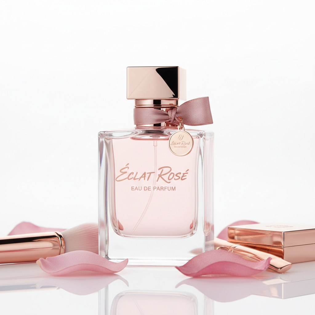 Rose Oud Luxury Perfume bottle