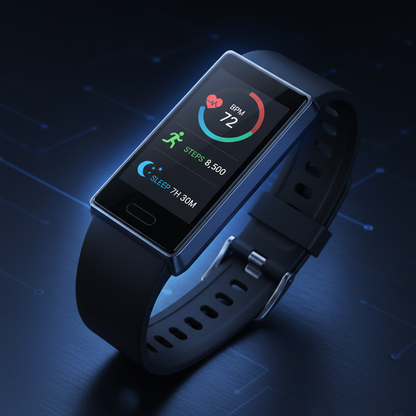 Smart fitness tracker watch