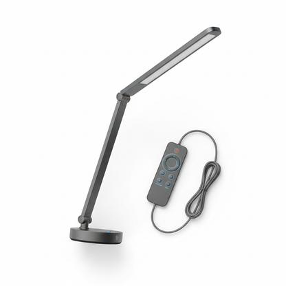 Smart LED desk lamp flat lay