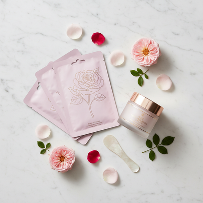 Hydrating Rose Face Mask Set